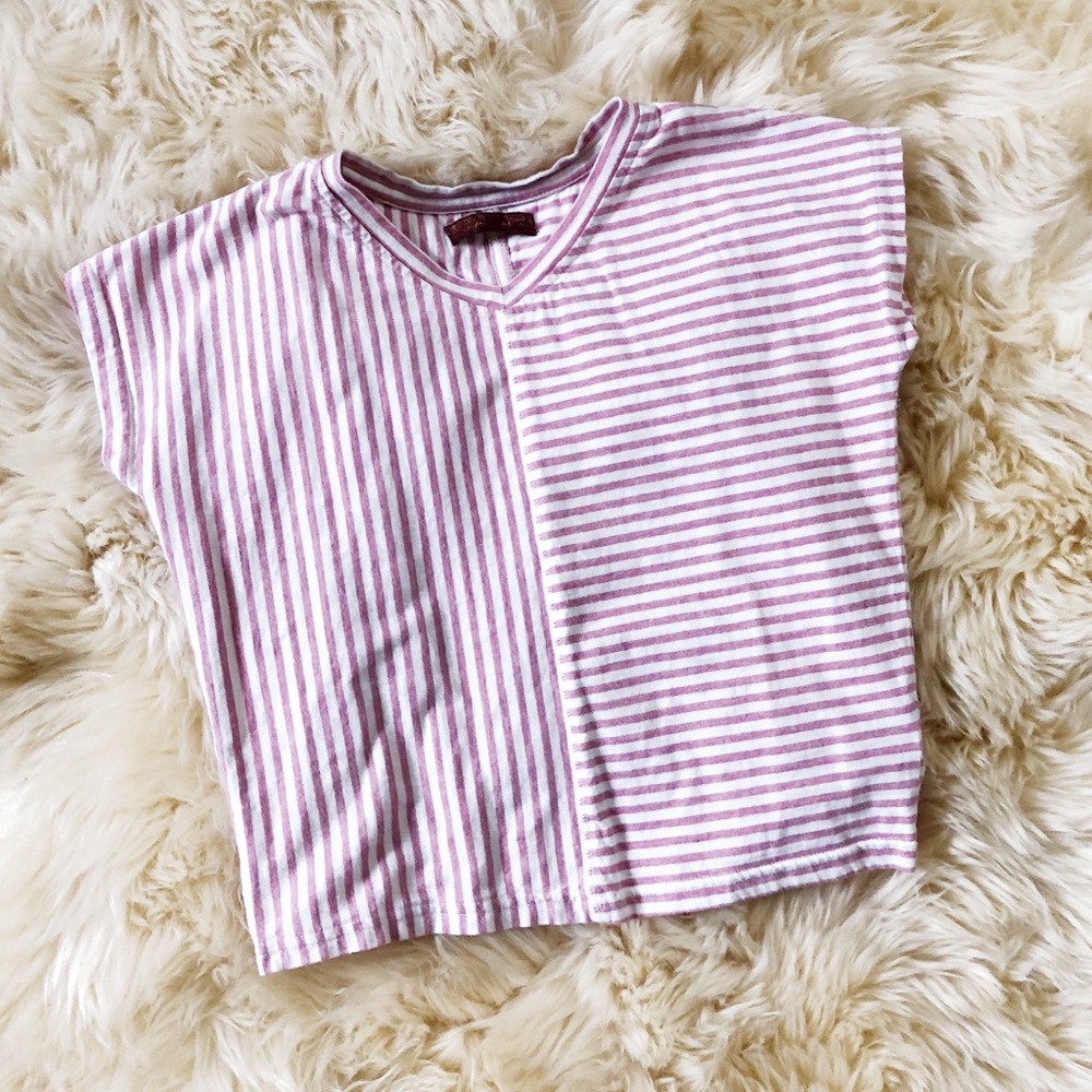 7 For All Mankind Cropped Tee